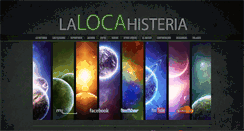Desktop Screenshot of lalocahisteria.com
